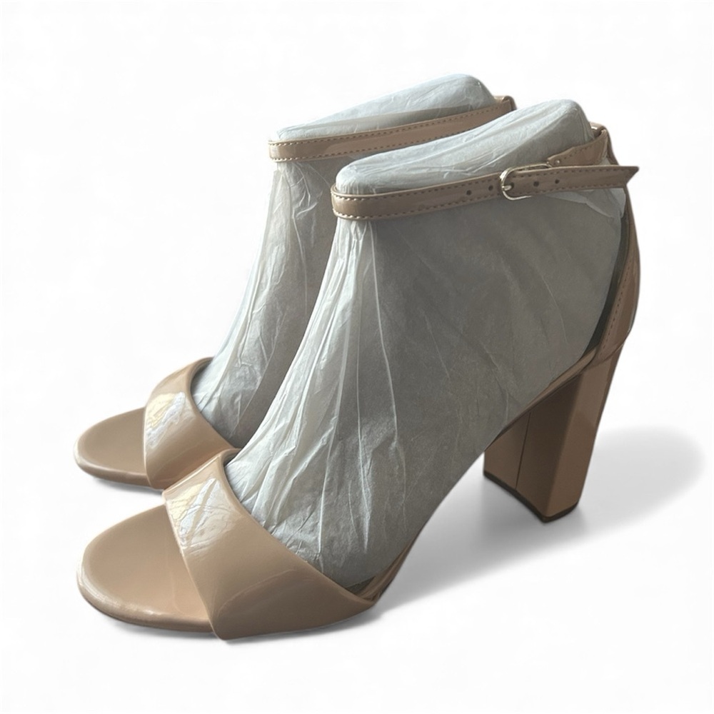 Sam Edelman Daniella Tan Open-Toe Heels sz 8.5 new